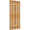Ekena Millwork Spaced Board-n-Batten Shutters, Rough Sawn Western Red Cedar, 23W x 44H, PR RBS06S23X044RWR - alternate 2